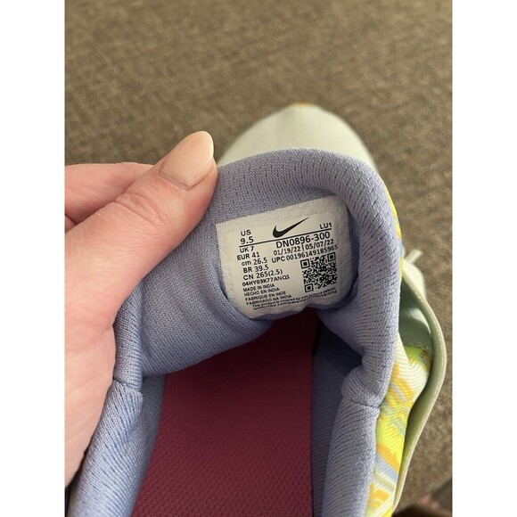 Nike Womens Air Max Bella TR 5 PRM Training Shoes Green Grey Sneaker Size 9.5 - Picture 9 of 12